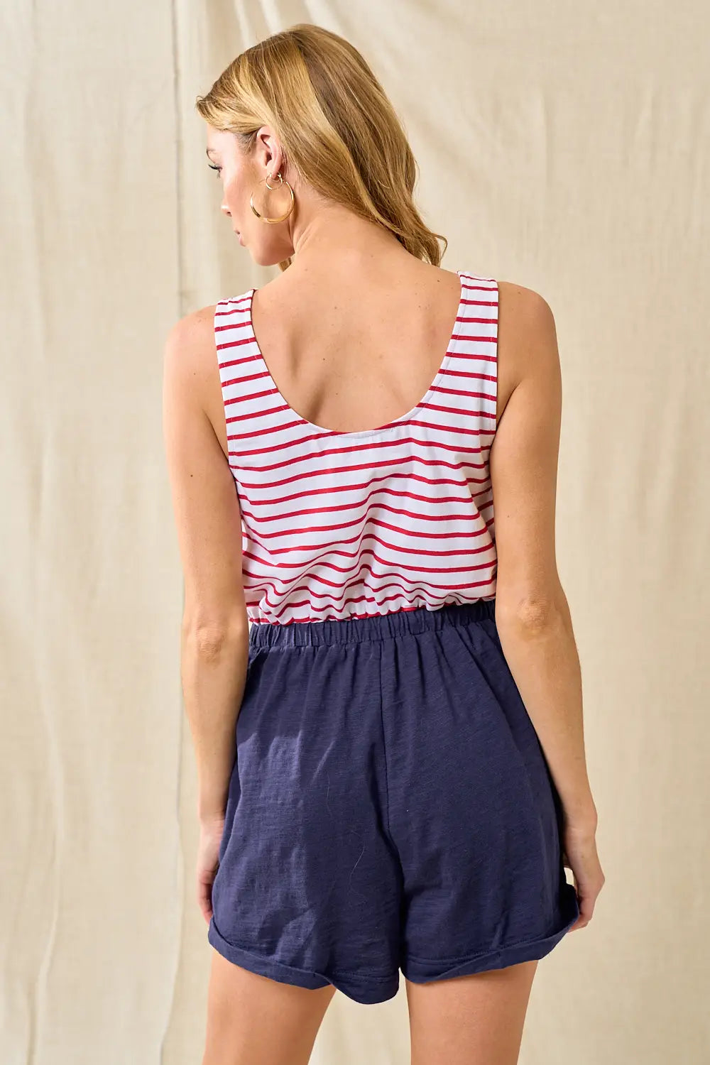 4TH OF JULY ROMPER - FINAL SALE