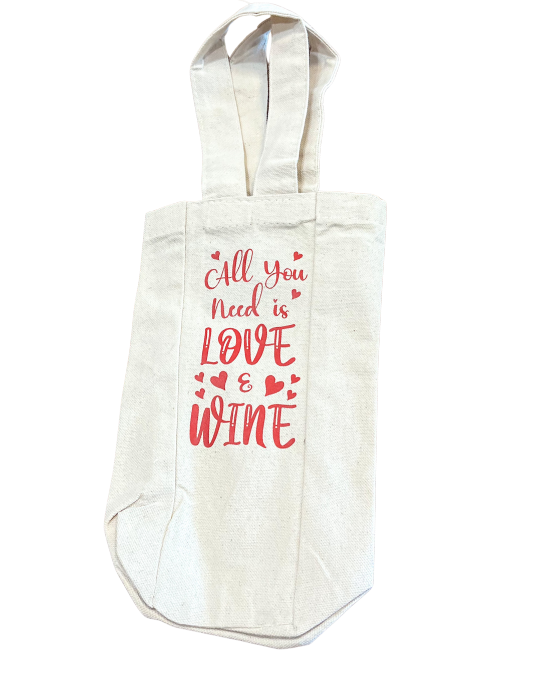 All You Need Is Love + Wine Bag