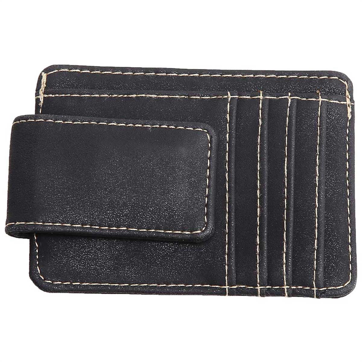 Money Clip with Card Slots & Bill Holder