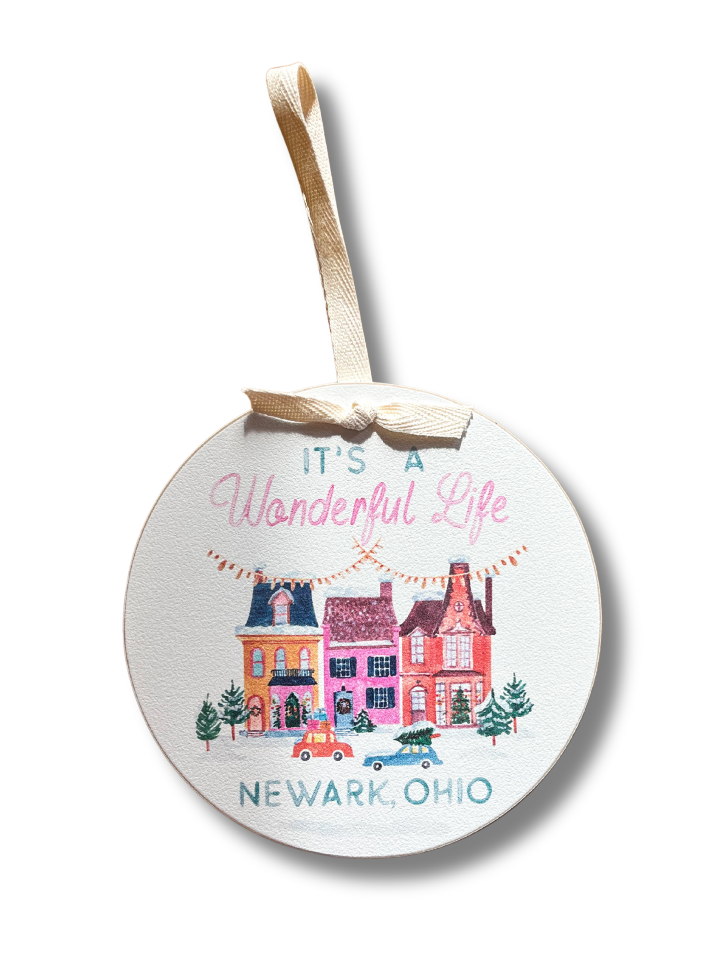 It's A Wonderful Life - Newark Ohio Ornament