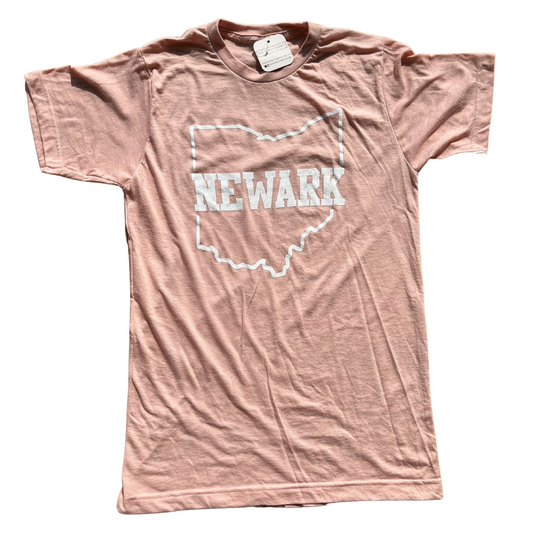 Newark Ohio T-Shirt / Light Pink