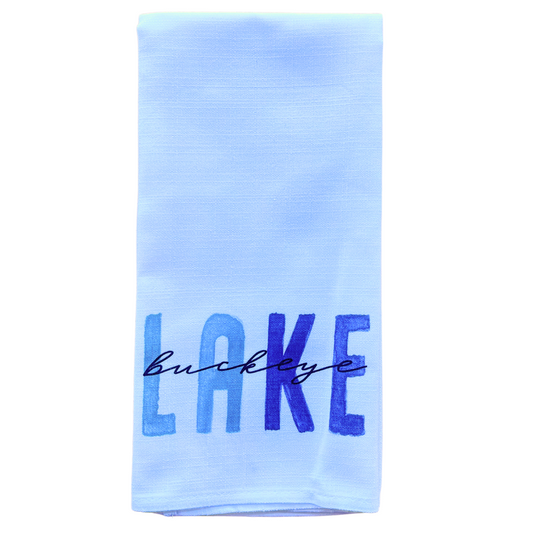 Buckeye Lake Tea Towel