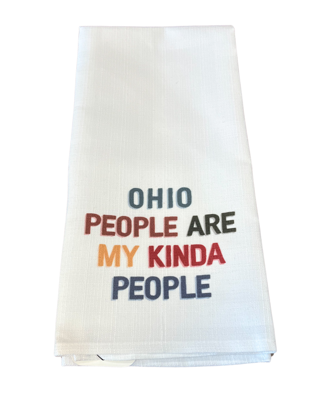 Ohio People are My Kinda People Tea Towel