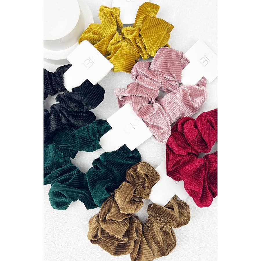 Corduroy Scrunchie