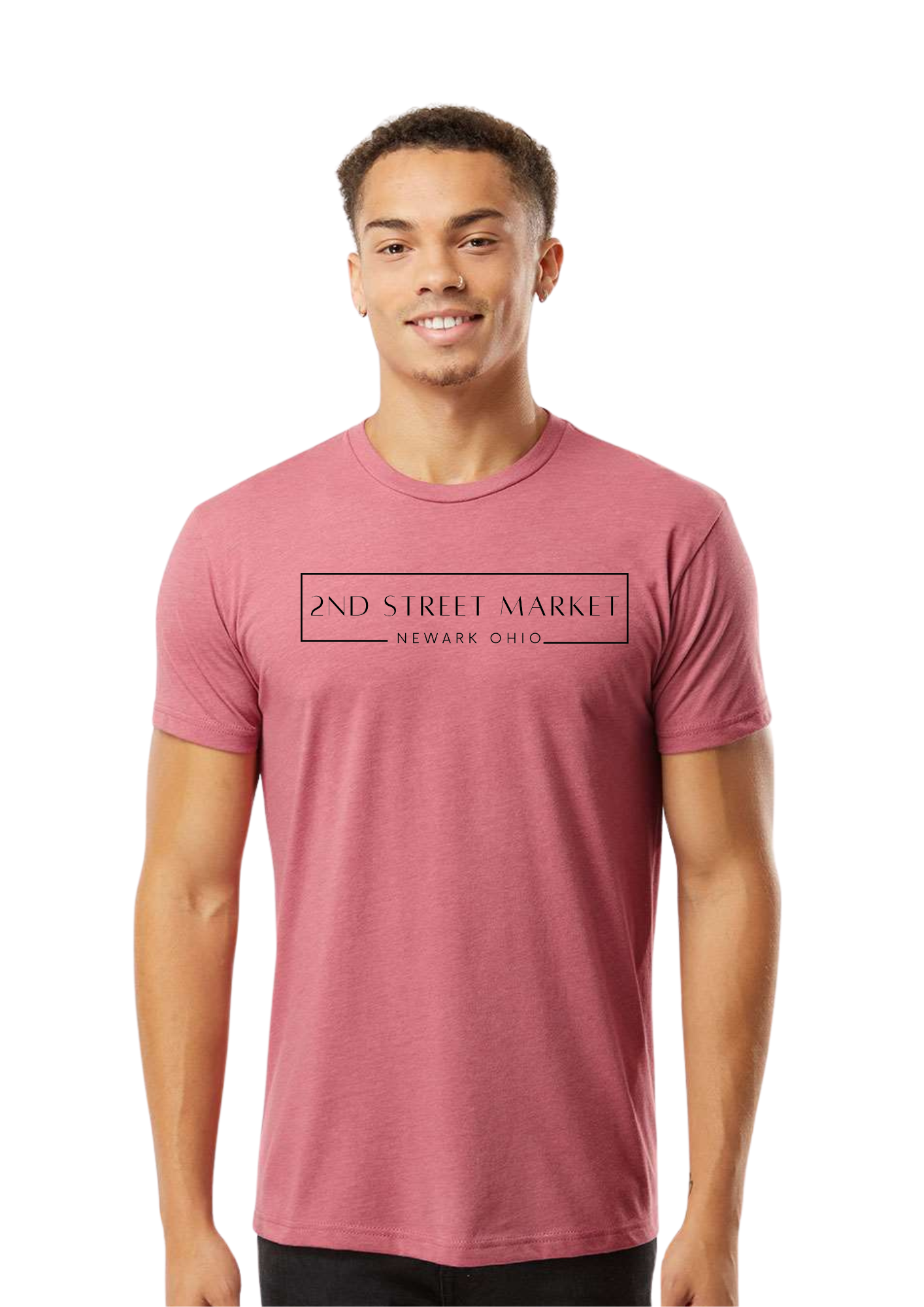 2nd Street Market Unisex Tee in Mauve