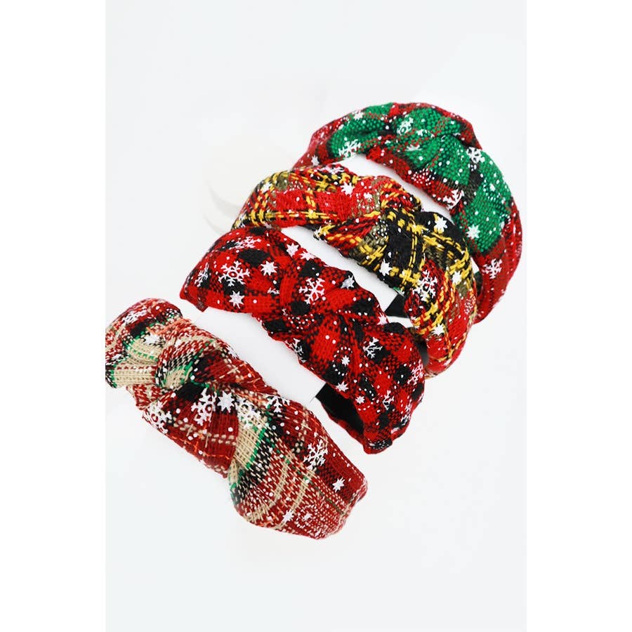 Christmas Knotted Headbands