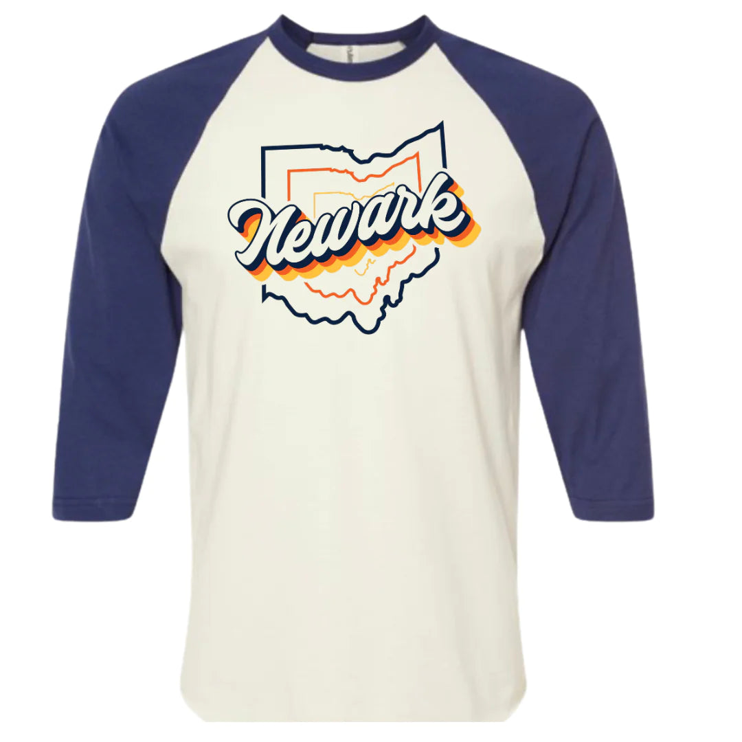 Newark Ohio Vintage Raglan