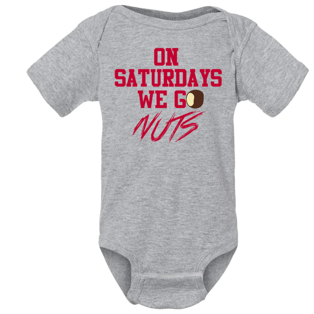 Saturdays We Go Nuts Onesie