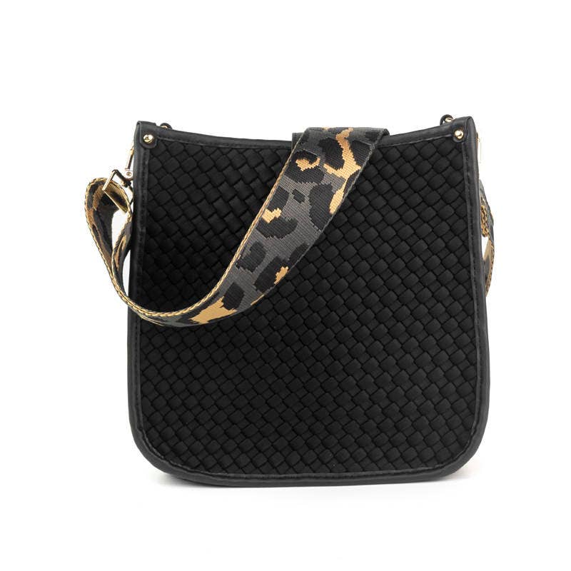 Lea Woven Neoprene Courier - Strap Sold Separately