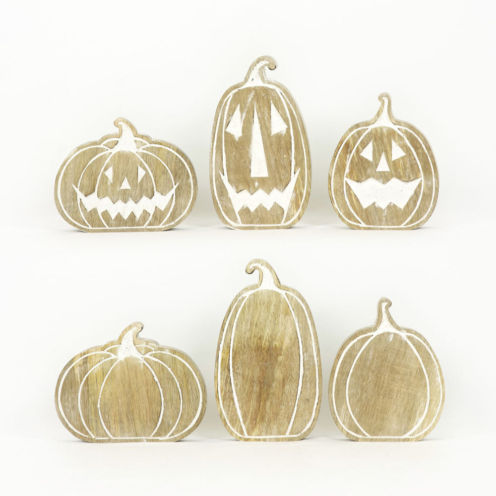 Jack-O-Lantern Wood Cutout - FINAL SALE