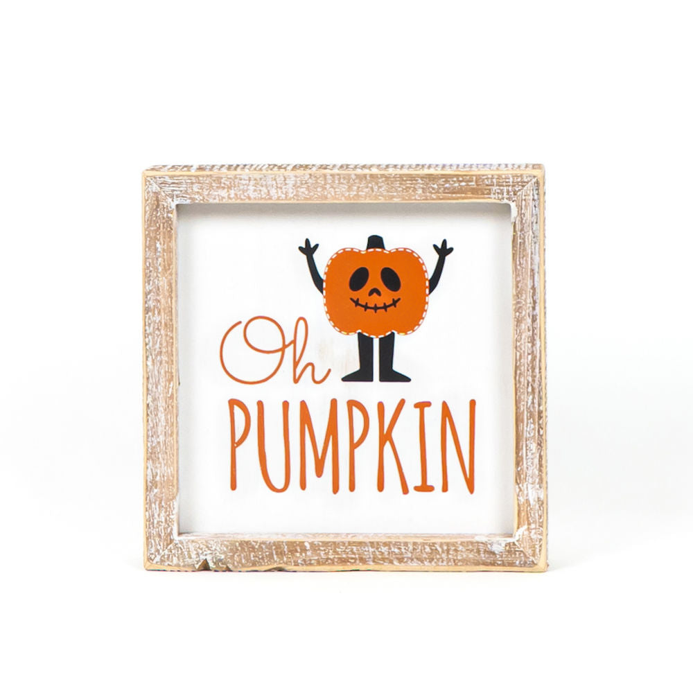 Pumpkin Season // Oh Pumpkin Wood Sign - FINAL SALE