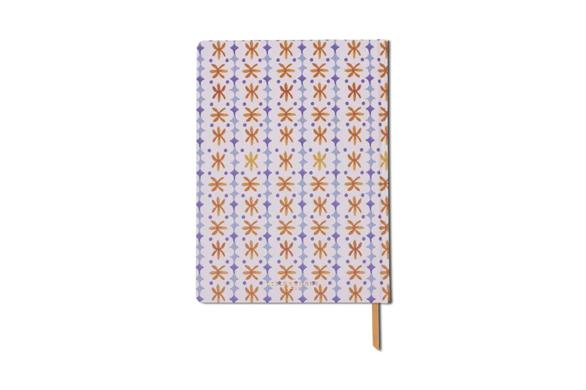 Tulip Jumbo Journal in Marigold + Blue