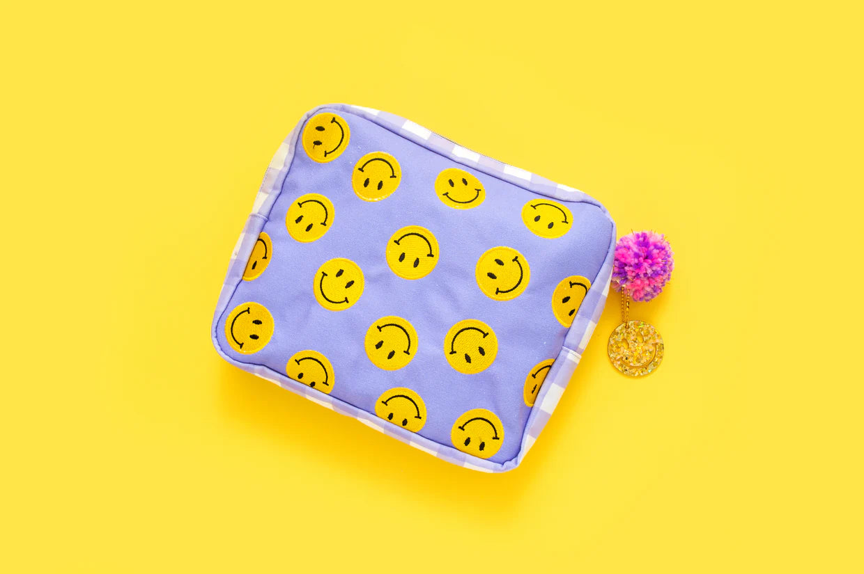 Smiley Pouch Large
