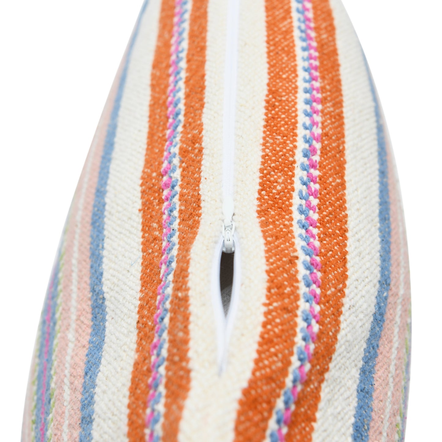18" Colorful Stripe Pillow
