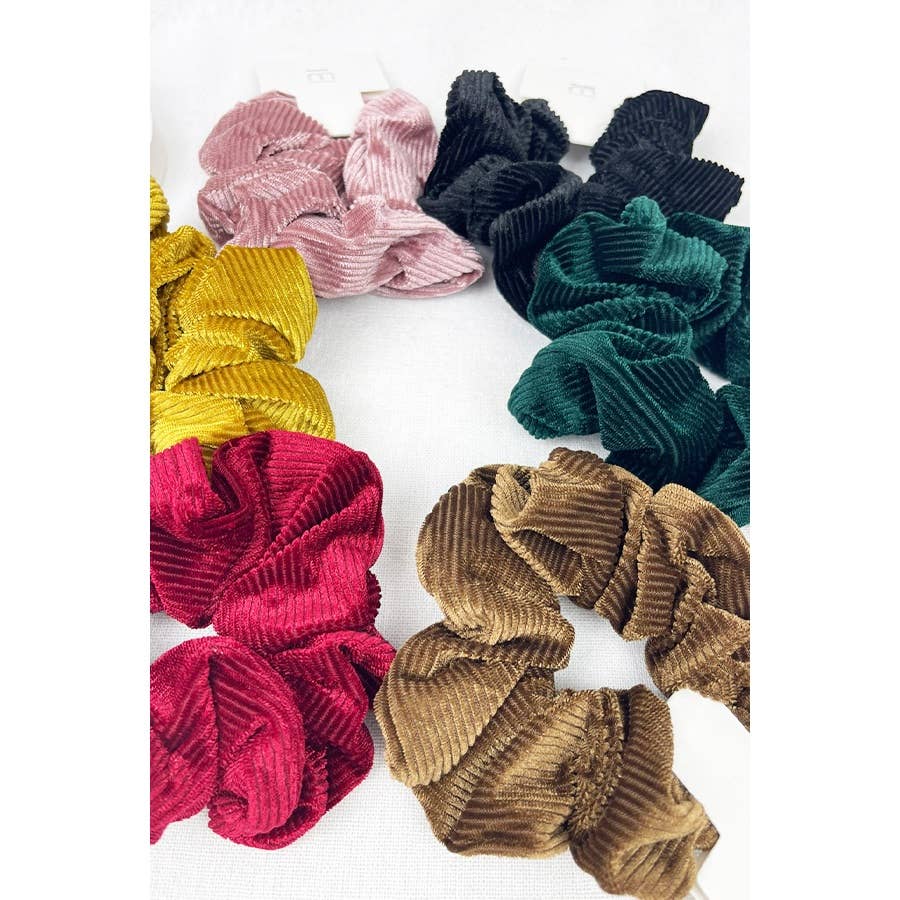 Corduroy Scrunchie