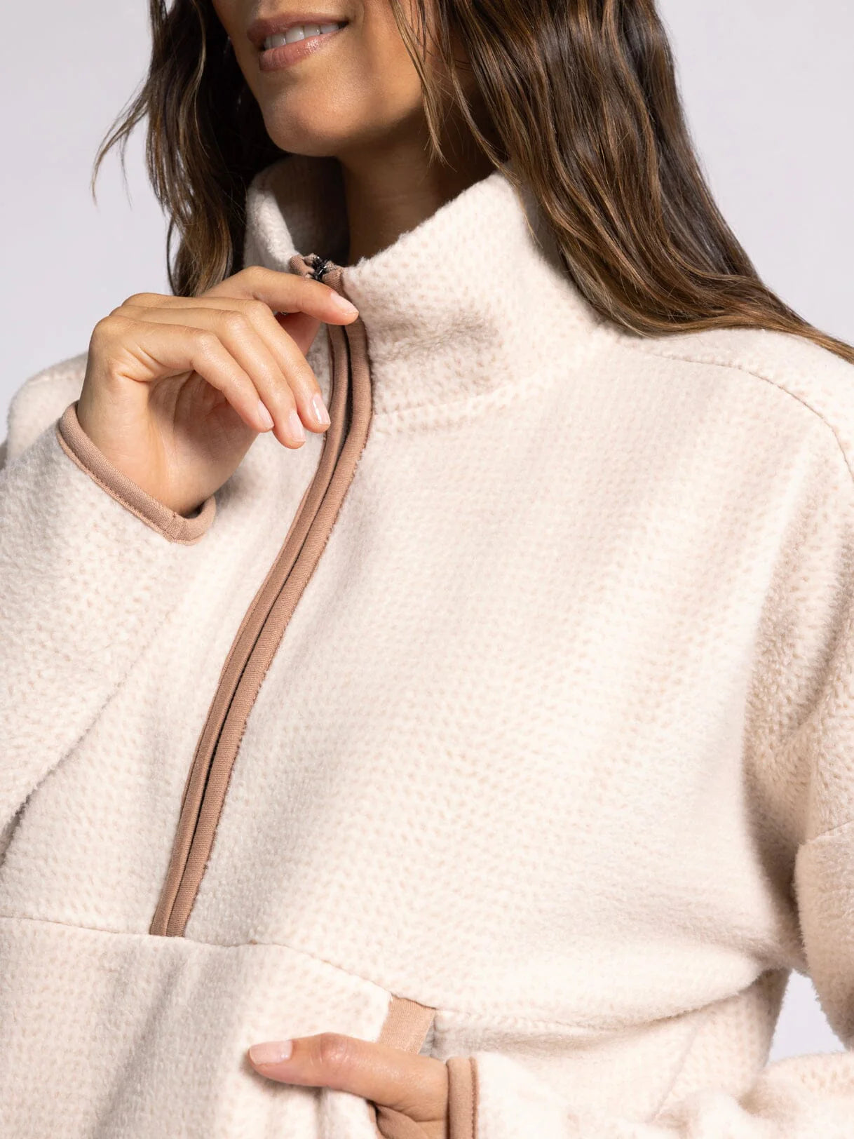 Lohan Jacket in Warm Taupe