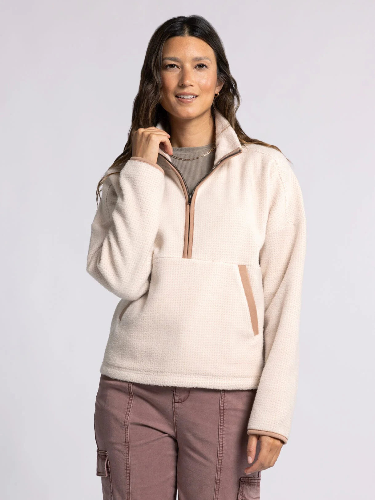 Lohan Jacket in Warm Taupe