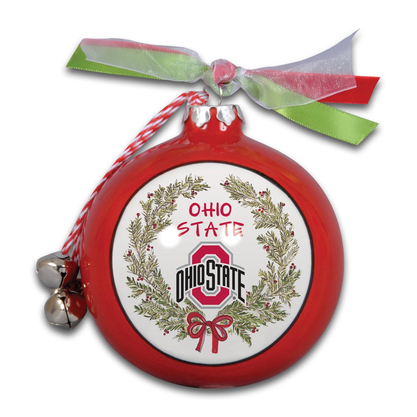 Ohio State Kickoff Wreath Ornament
