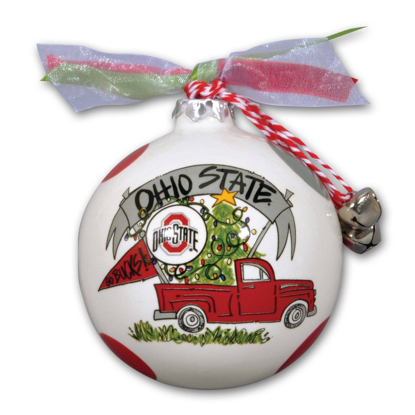 Ohio State Truck Ornament