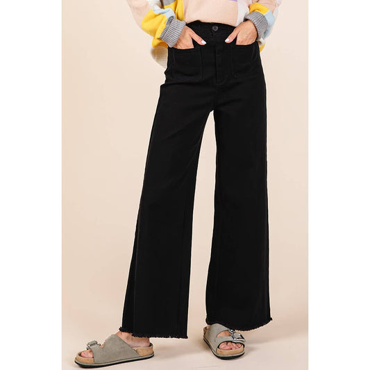 Wide Leg High Waist Pants