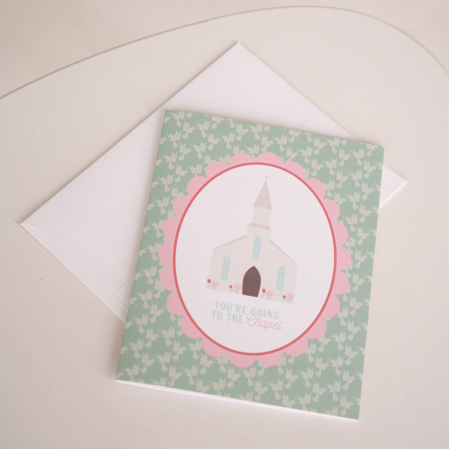 Going to the Chapel Wedding/Engagement Greeting Card