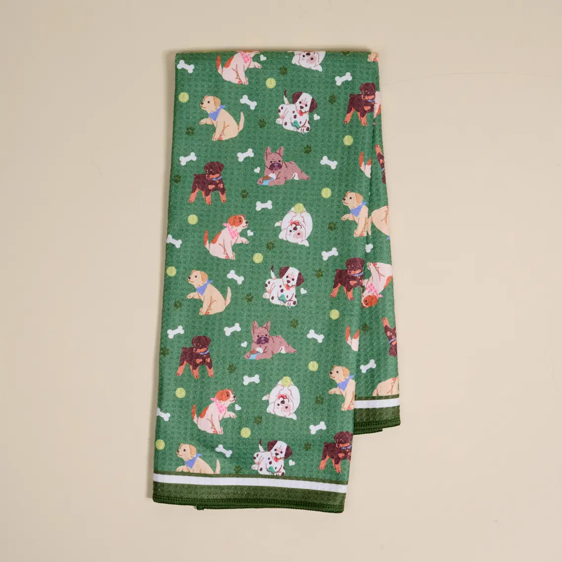 Dog Days Waffle Tea Towel