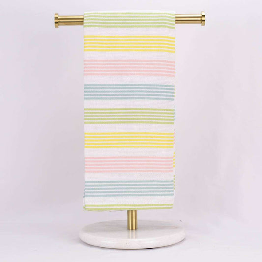 Springtime Stripe Hand Towel
