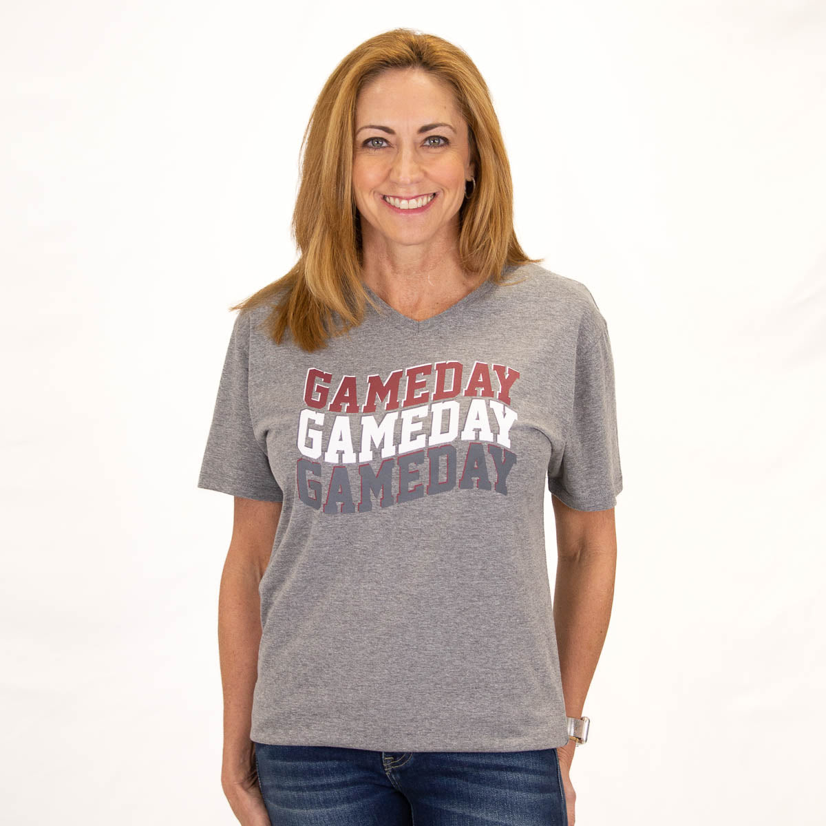 Game Day V-Neck T-Shirt