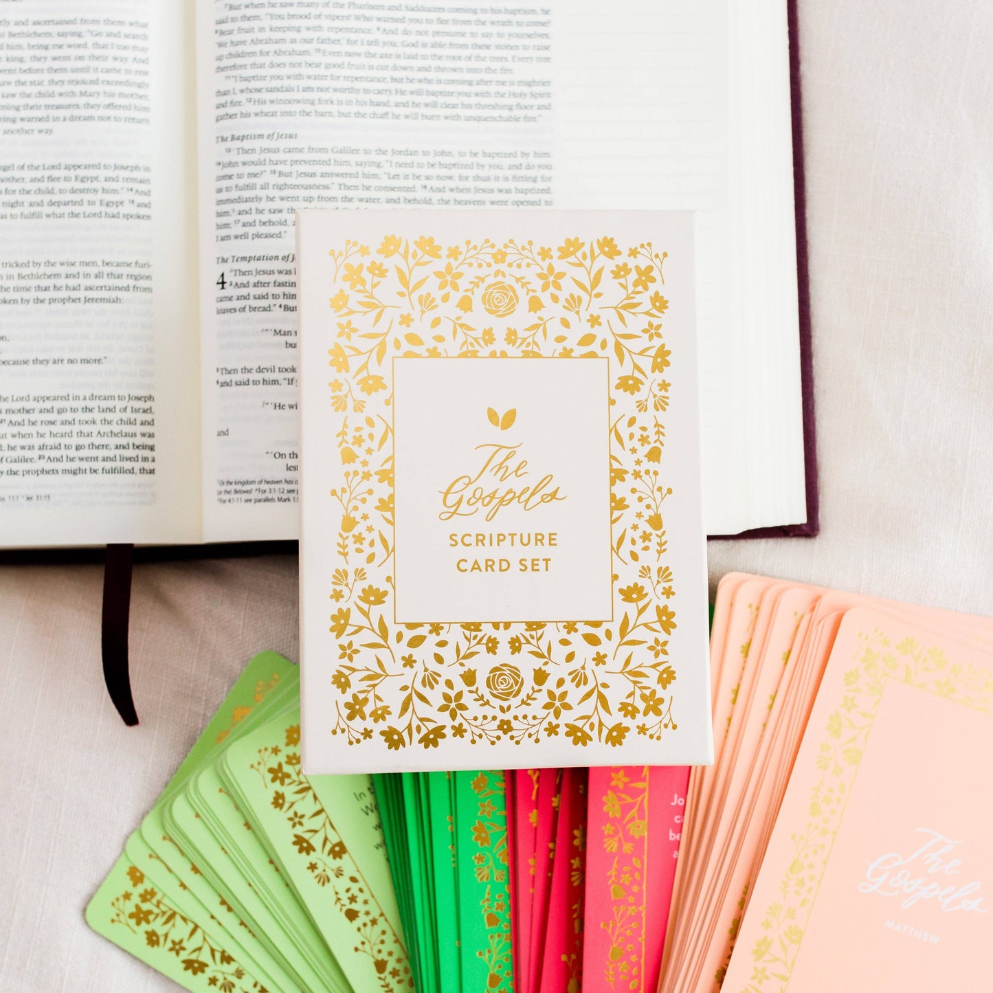 The Gospels | Scripture Card Set