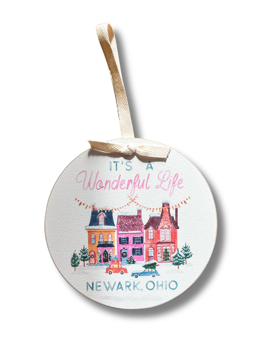 It's A Wonderful Life - Newark Ohio Ornament