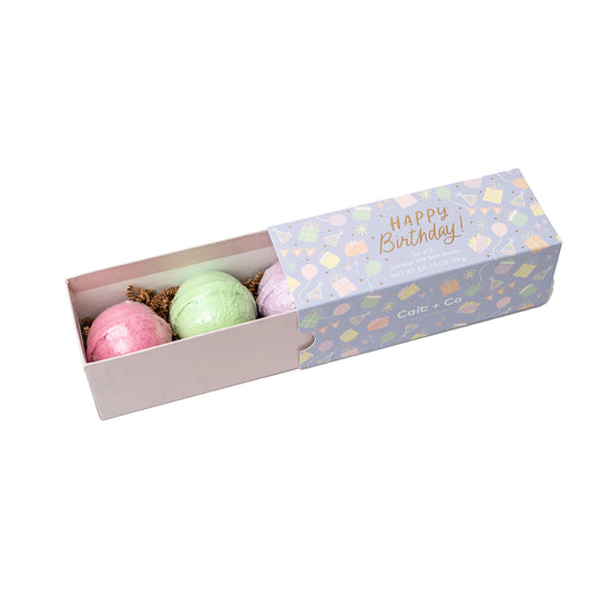 Happy Birthday Bath Bomb Set