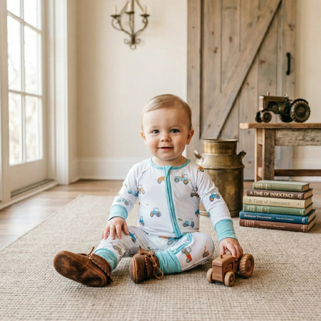 Tractor Time Zippy PJs