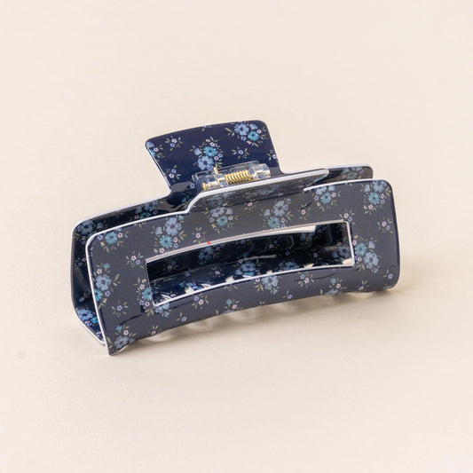Claw Clip in Endless Daydream Navy