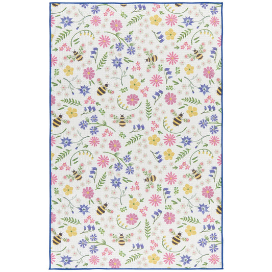 Bee Garden Recycled Microfiber Dishtowel