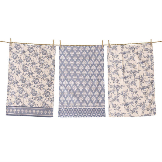 French Blue Tea Towel