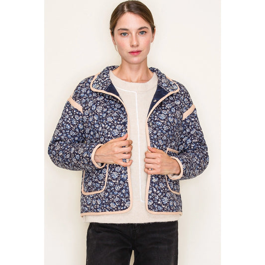 Floral Quilted Jacket