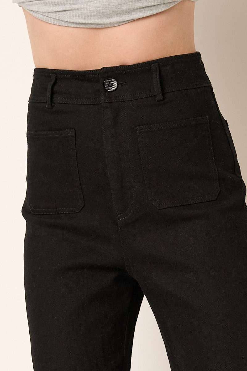 Wide Leg High Waist Pants