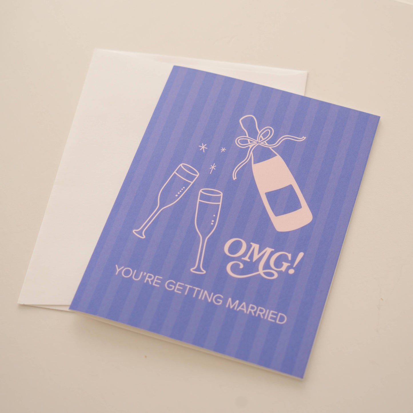 OMG! You're Getting Married Greeting Card