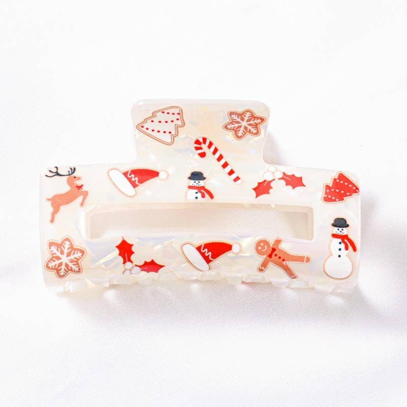 Christmas Claw Clips
