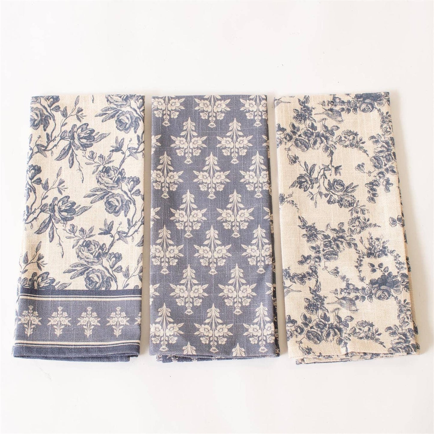 French Blue Tea Towel