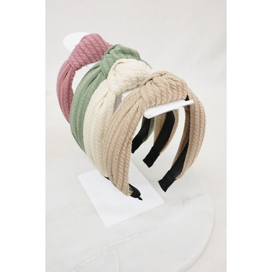 Knit Knot Headband