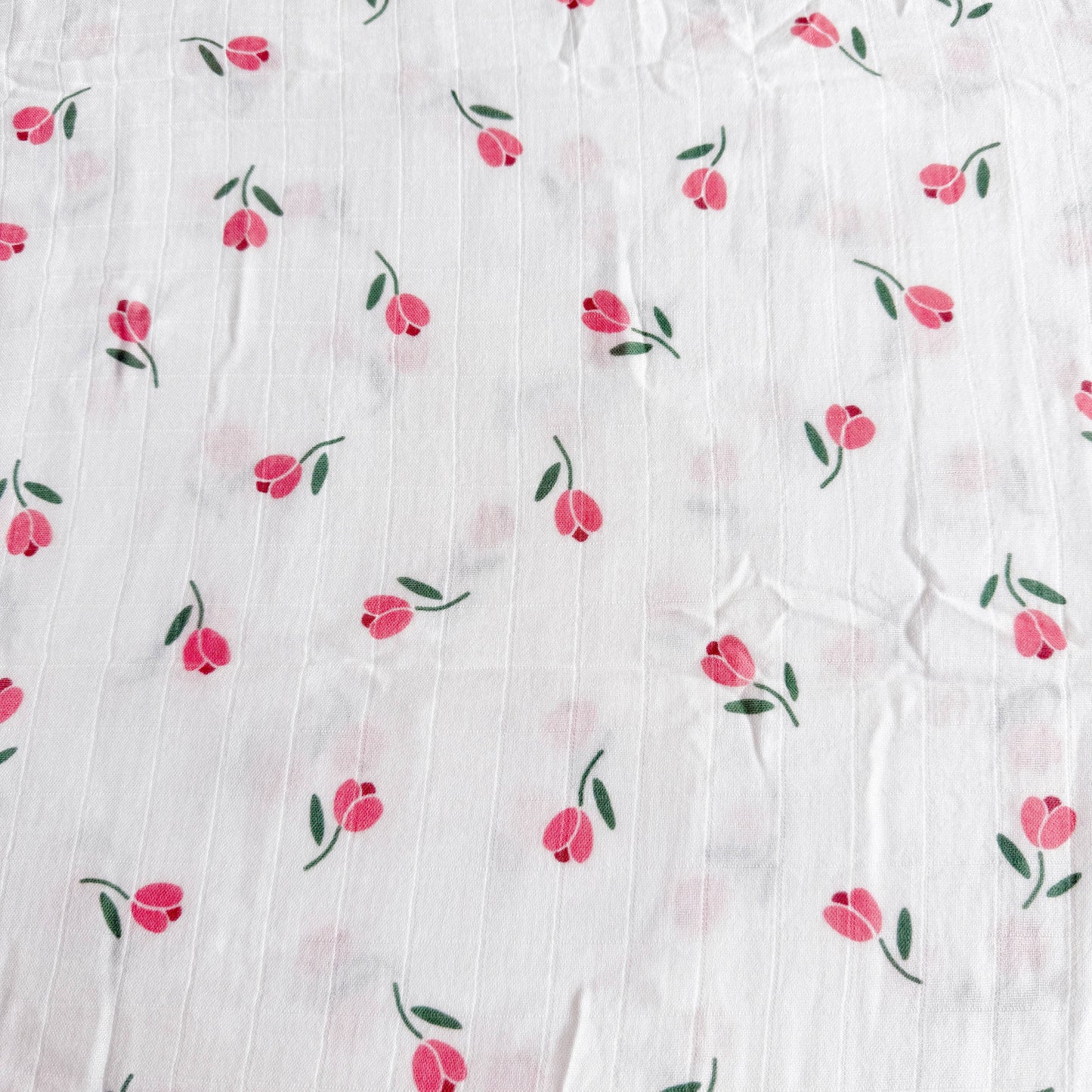 Bamboo Muslin Swaddle Blanket - Tulip