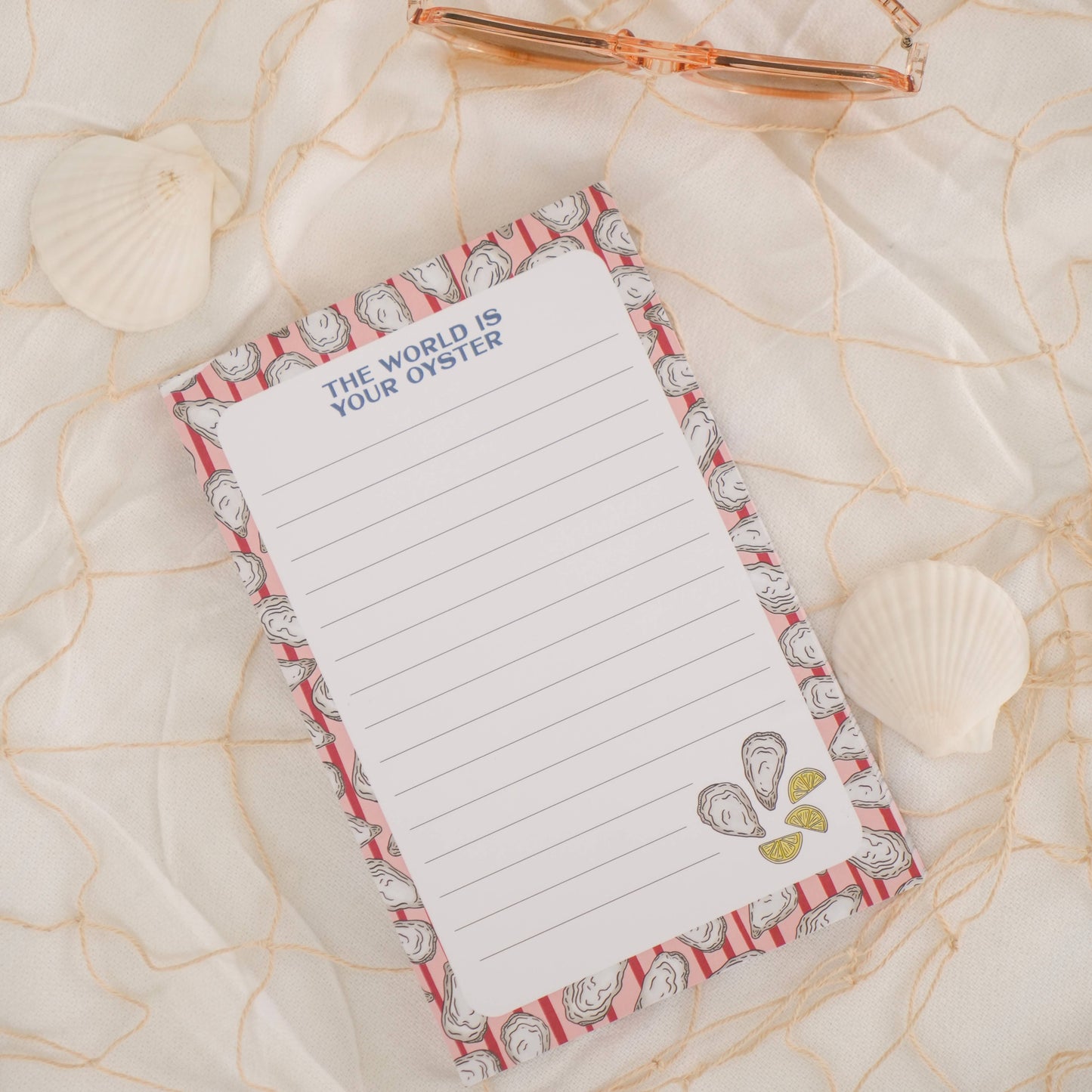 World is Your Oyster Notepad