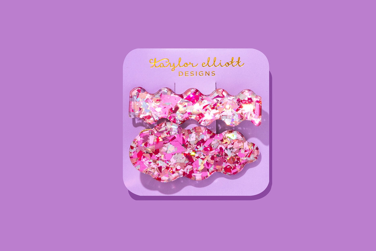 Confetti Hair Clip Set