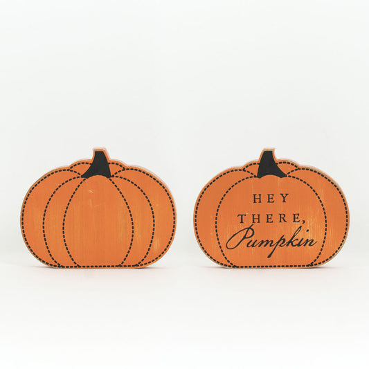 Hey There Pumpkin Reversible Cutout - FINAL SALE