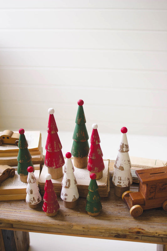 Wooden Christmas Trees