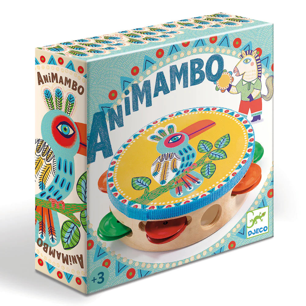 Animambo Tambourine Musical Instrument