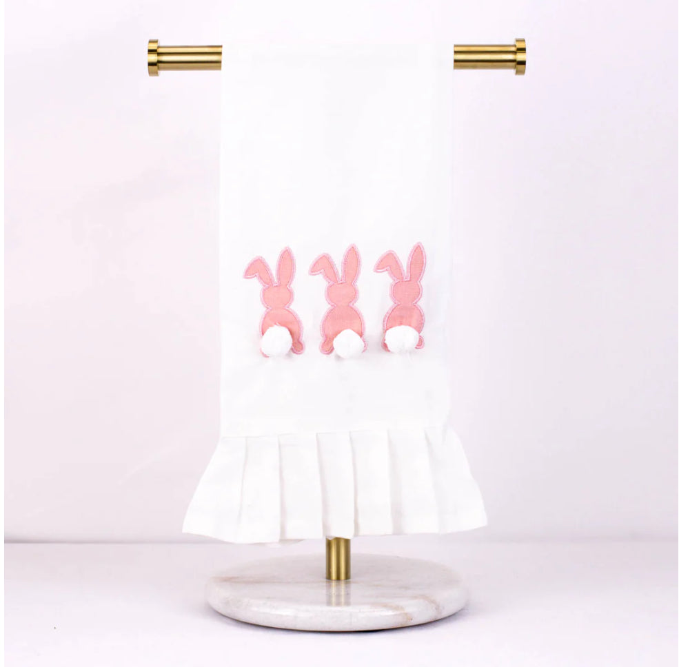 Bunny Ruffle Handle Towel