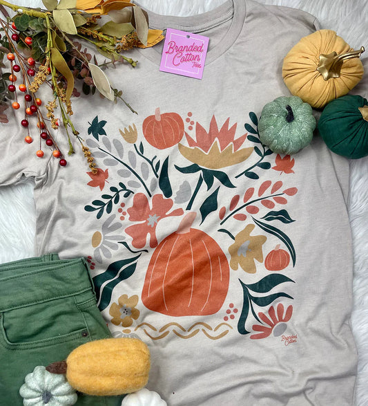 Blooming Pumpkin T-Shirt