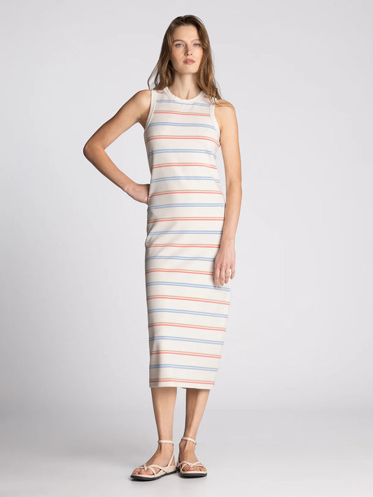 Walter Dress in Misty Blue Pink